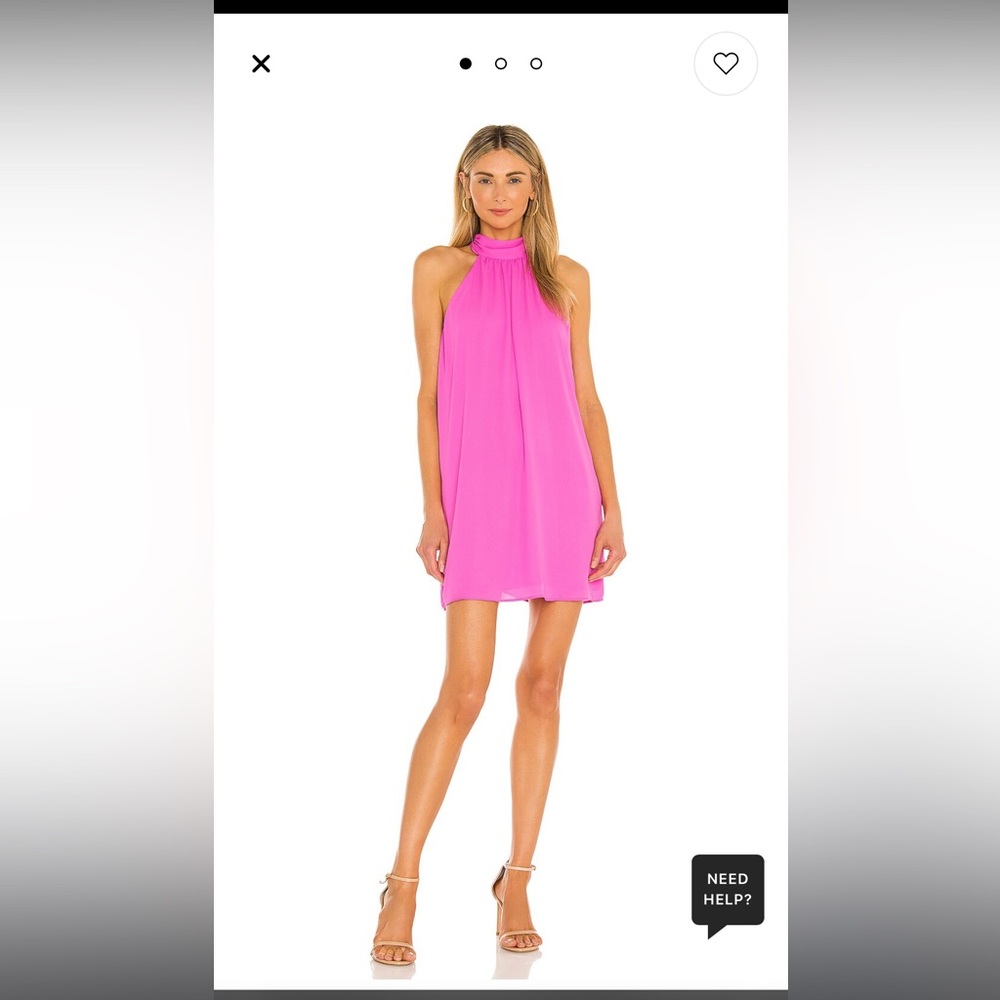 Krisa Tie Back Halter Dress Size Small! Worn Once! Typically $198